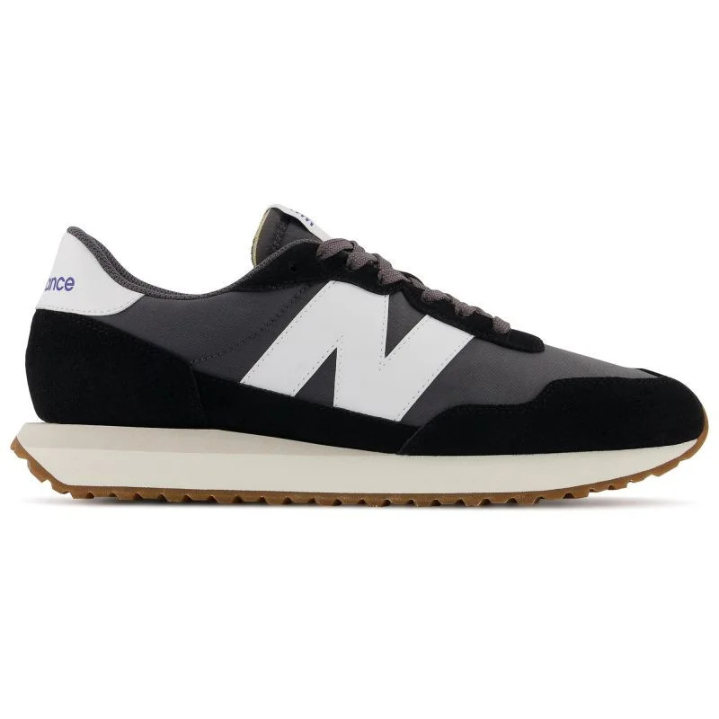 Pánské lifestylové sportovní tenisky New Balance v černé barvě ze semišové kůže (MS237GA) 40.5