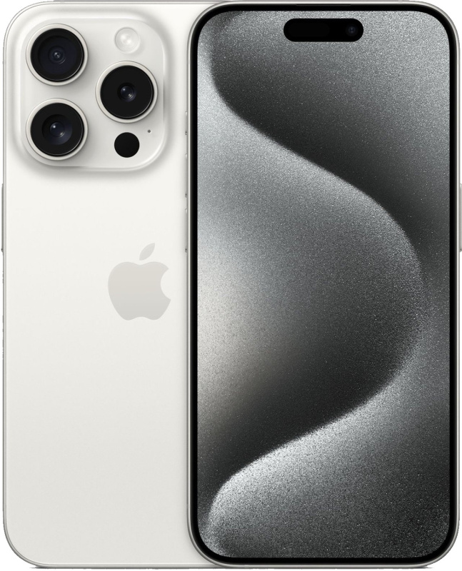 iPhone 15 Pro 128GB (Zánovní) Bílý Titan MTUW3SX/A