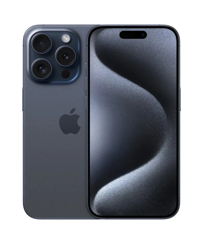 iPhone 15 Pro 128GB (Stav A-) Modrý Titan MTV03SX/A