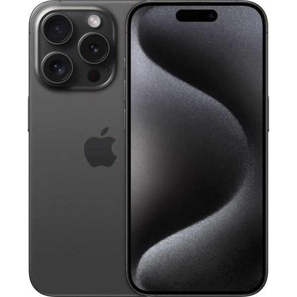 Apple iPhone 15 Pro 1TB černý titan (Kategorie C)