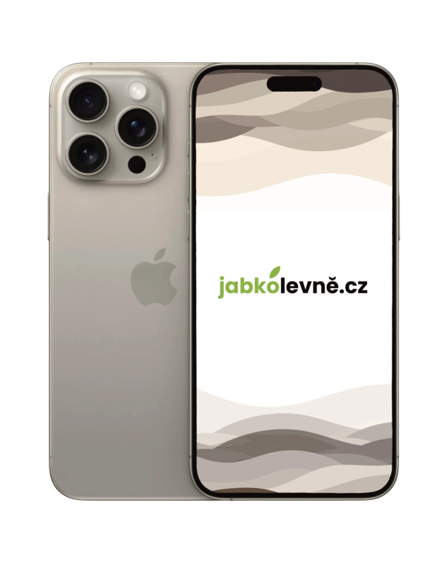 Apple iPhone 15 Pro Max 1TB přírodní titan Přírodní titan