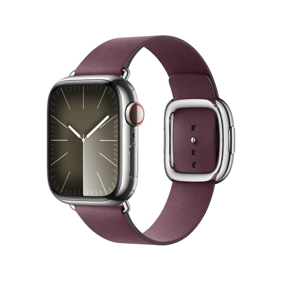 Apple Watch 38/40/41 mm Morušově rudý řemínek s moderní přezkou – malý MUH73ZM/A