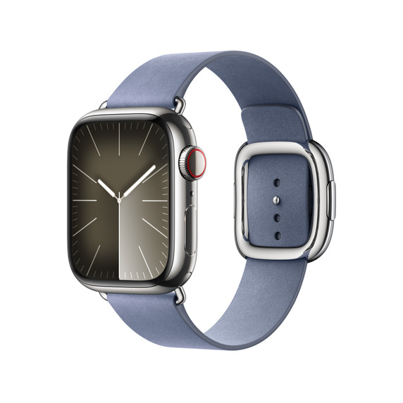 Apple Watch 38/40/41 mm Levandulově modrý řemínek s moderní přezkou – velký MUHD3ZM/A