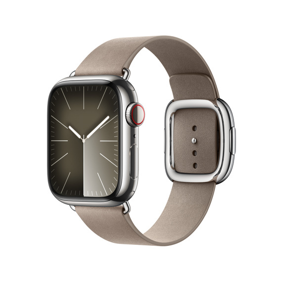 Apple Watch 38/40/41 mm Žlutohnědý řemínek s moderní přezkou – střední MUHF3ZM/A