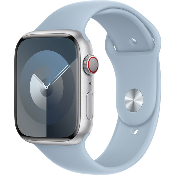 Apple 42/44/45/49mm světle modrý sportovní řemínek M/L