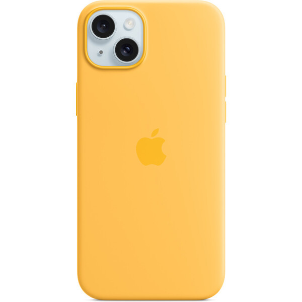 Apple iPhone 15+ Silicone Case with MS - Sunshine MWNF3ZM/A