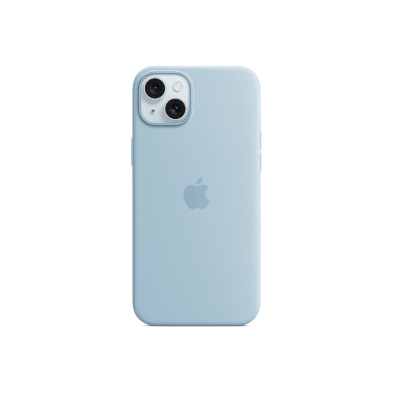 Apple iPhone 15+ Silicone Case with MS - Light Blue MWNH3ZM/A