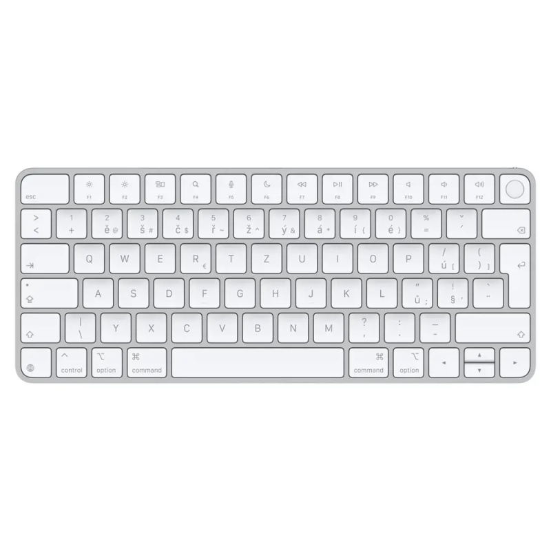 Apple Magic Keyboard s Touch ID slovenská Stříbrná