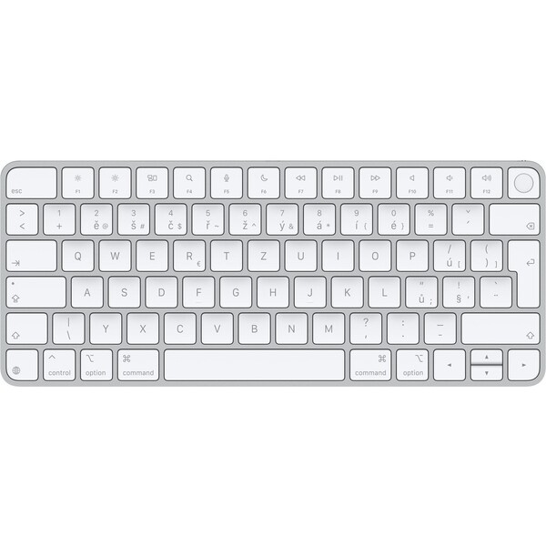 Apple Magic Keyboard s Touch ID slovenská Stříbrná