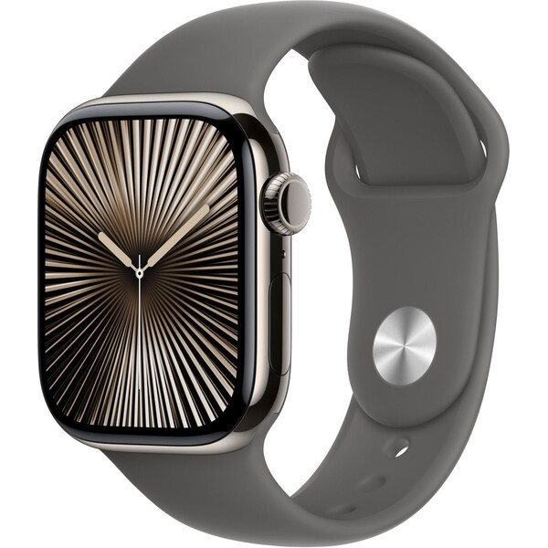 Apple Watch 42mm skálově šedý sportovní řemínek - M/L MXLH3ZM/A