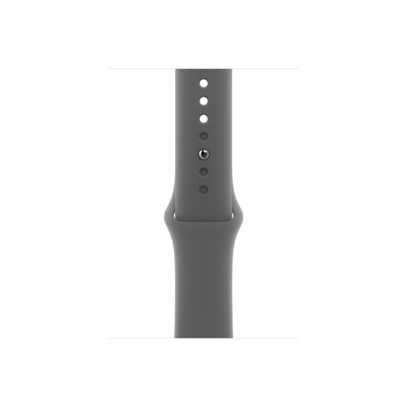 Apple Watch 46mm skálově šedý sportovní řemínek - M/L MXLY3ZM/A