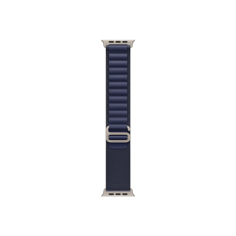 Apple Watch 49mm námořnicky modrý Alpský tah - S - provedení z přírodního titanu MXMX3ZM/A