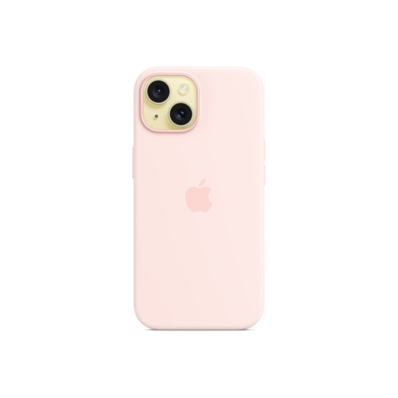 Apple iPhone 15 Silicone Case with MagSafe - Light Pink MXPH3ZM/A