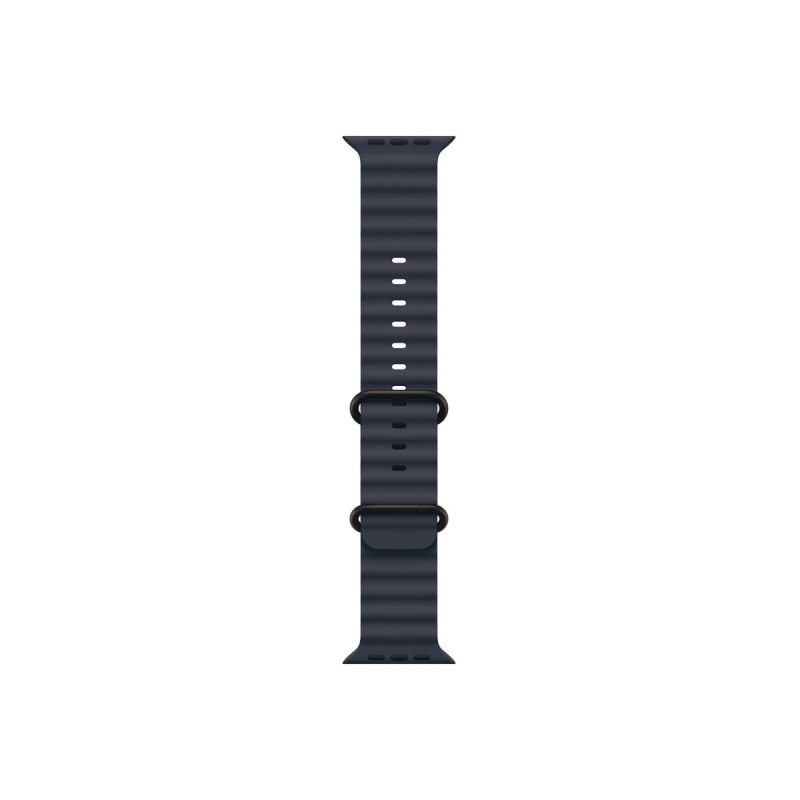 Apple Watch 49mm námořnicky modrý Oceánský řemínek - provedení z přírodního titanu MXTH3ZM/A