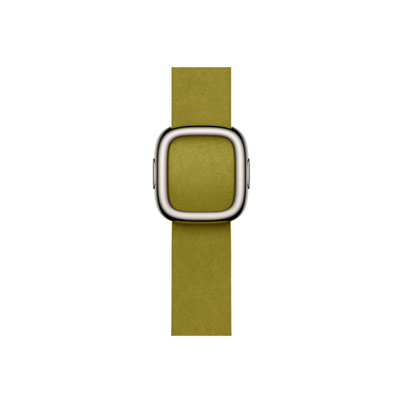 Apple Watch 42mm zelenožlutý řemínek s moderní přezkou - Medium MXW73ZM/A