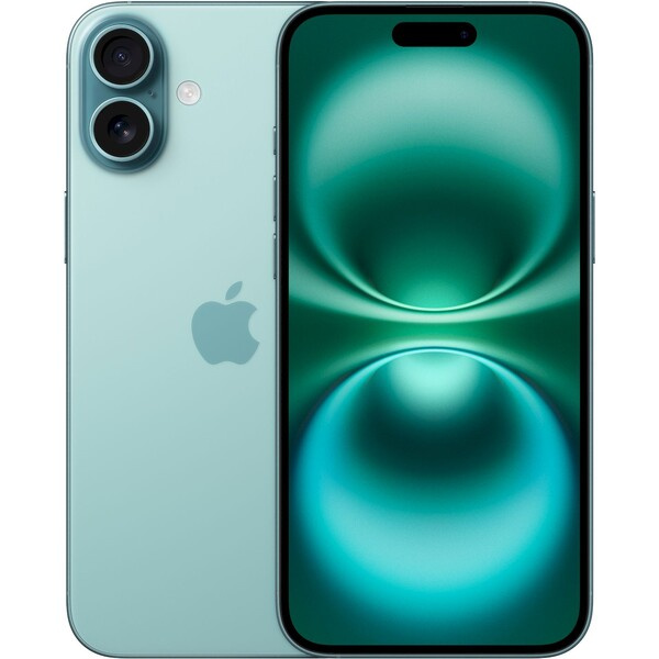 Apple iPhone 16 Plus 512GB - modrozelený -