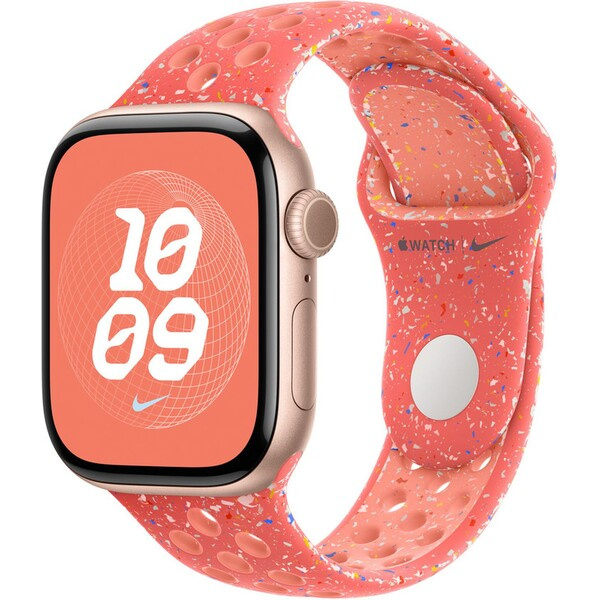 Apple Watch 42mm žhavě oranžový sportovní řemínek Nike - S/M MYL23ZM/A