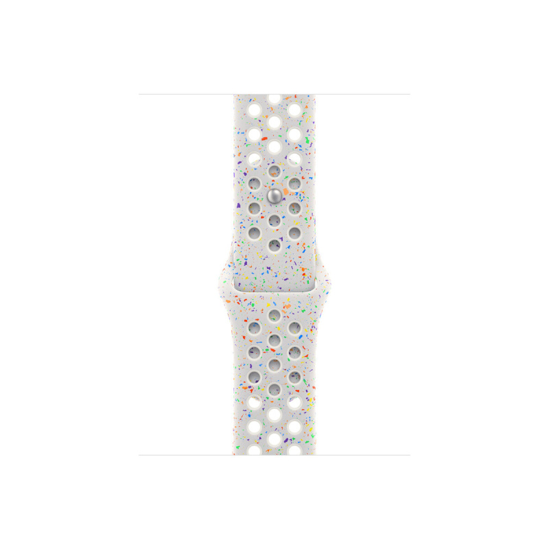 Apple Watch 46mm platinový sportovní řemínek Nike - S/M MYL43ZM/A