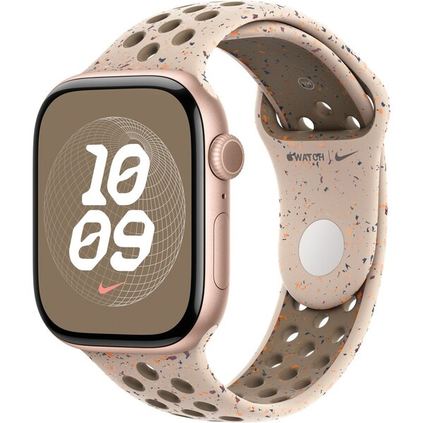 Apple Watch 46mm Desert Stone sportovní řemínek Nike - S/M MYL83ZM/A