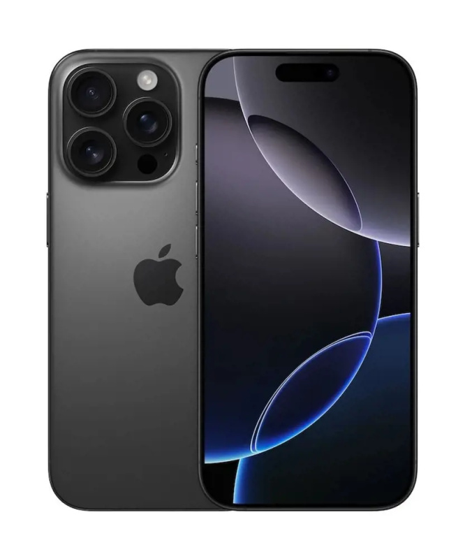 Apple iPhone 16 Pro 512GB - černě titanový -