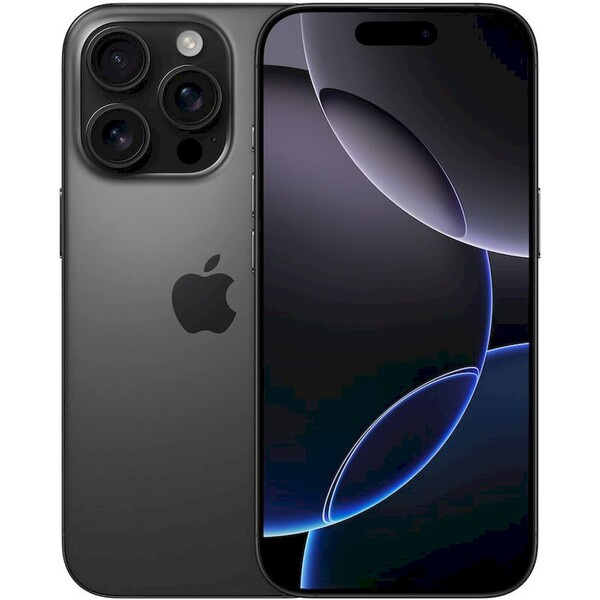 Apple iPhone 16 Pro 512GB - černě titanový -