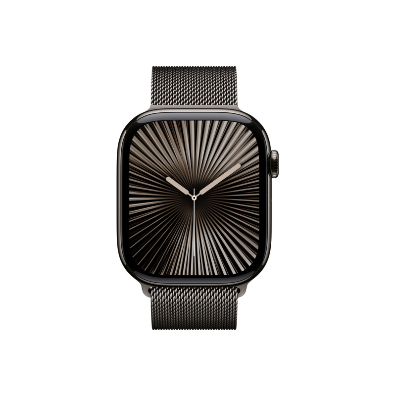 Apple Watch 46mm břidlicově šedý milánský tah - S/M MC7L4ZM/A