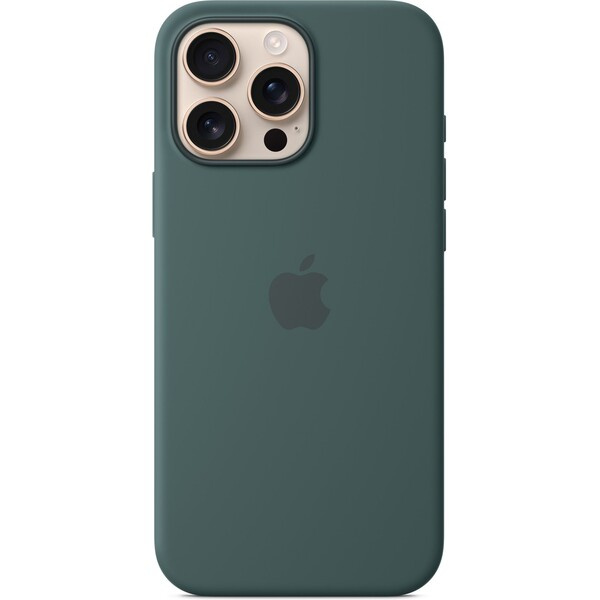 Apple Silikonový zadní s MagSafe Jezerně zelený, iPhone 16 Pro Max (MA7V4ZM/A)