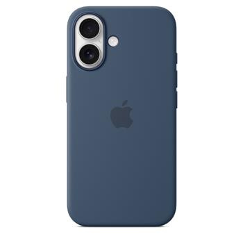 Apple Silikonový zadní s MagSafe Denimový, iPhone 16 (MYY23ZM/A)