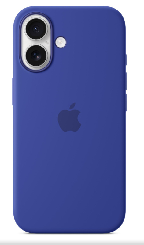 Apple Silikonový zadní s MagSafe Ultramarínový, iPhone 16 (MYY63ZM/A)