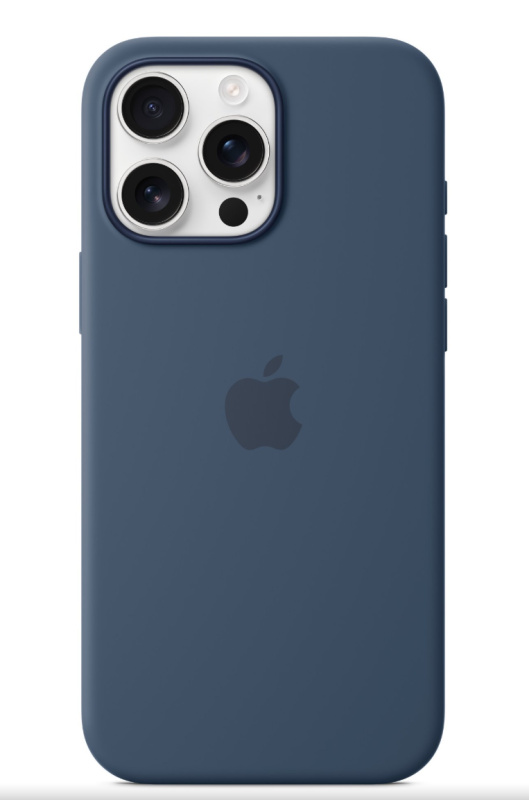 Apple Silikonový zadní s MagSafe Denimový, iPhone 16 Pro Max (MYYU3ZM/A)