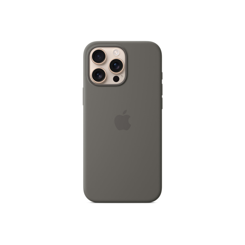 Apple Silikonový zadní s MagSafe Skálově šedý, iPhone 16 Pro Max (MYYV3ZM/A)