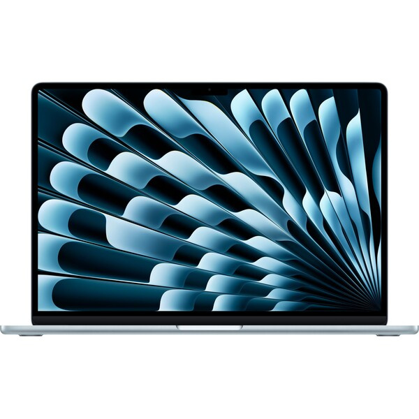 MacBook Air 15,3", Apple M4 10jádrové CPU, 10jádrové GPU, 24GB, 512GB SSD, CZ - blankytně modrý - MW1L3CZ/A