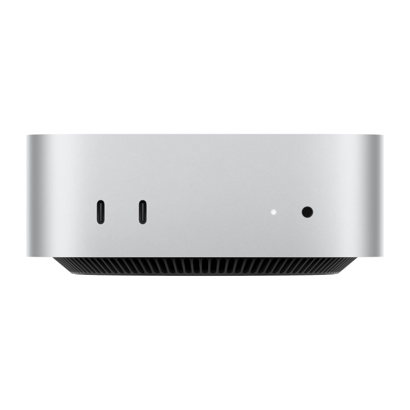 Mac mini, Apple M4 10jádrové CPU, 10jádrové GPU, 24GB, 512GB SSD - stříbrný