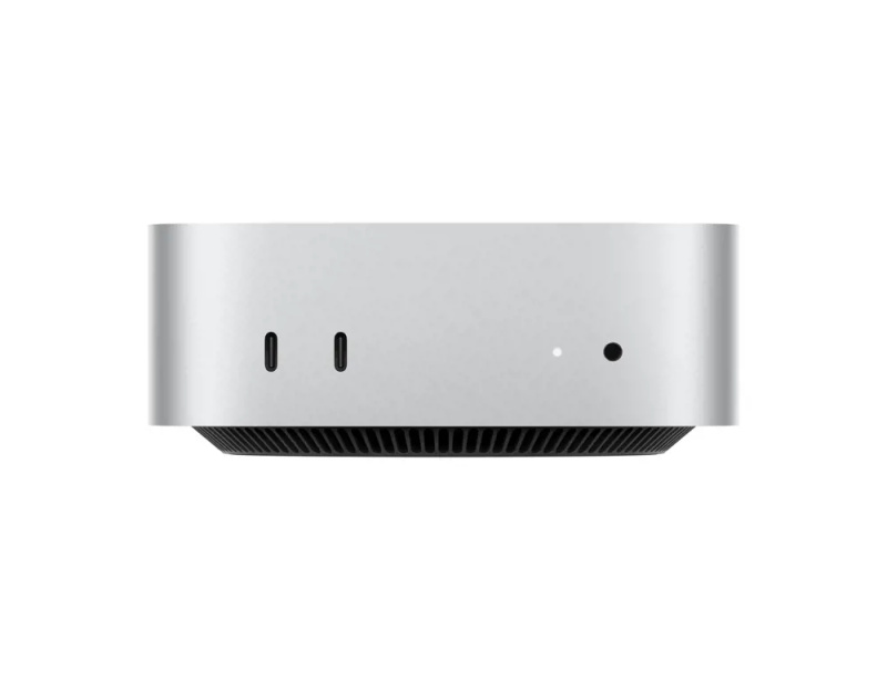 Mac mini, Apple M4 10jádrové CPU, 10jádrové GPU, 24GB, 512GB SSD - stříbrný