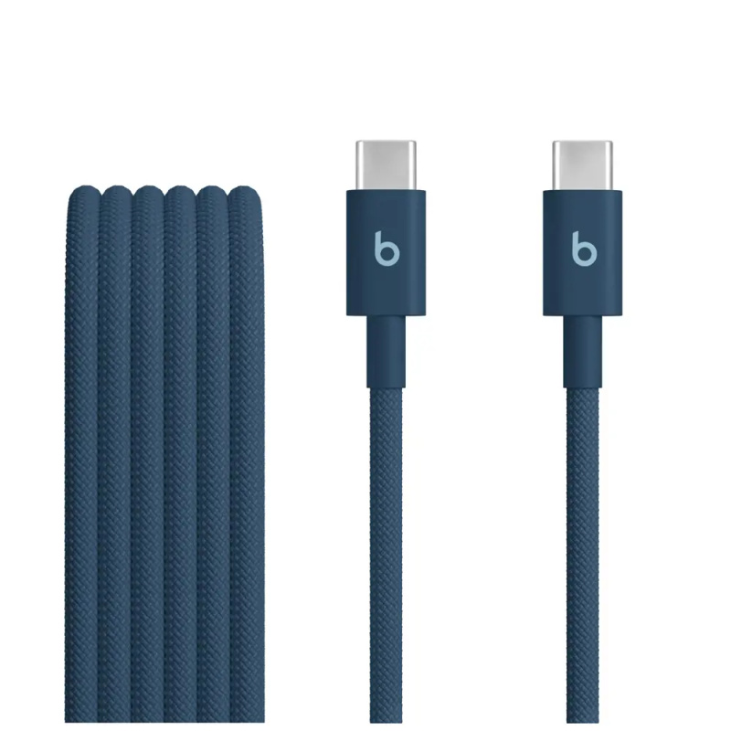 Apple Beats USB-C/USB-C Woven kabel 1,5m tmavě modrý