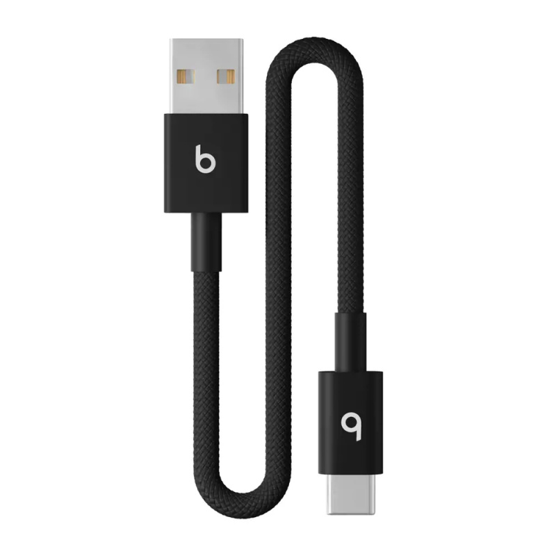 Apple Beats USB-A/USB-C Woven kabel 20cm sytě černý