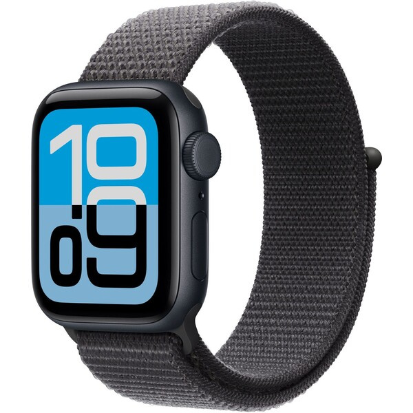Apple Watch 41/40/38mm tmavě šedý provlékací sportovní řemínek