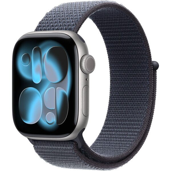 Apple Watch 42/41/40/38mm ocelově modrý provlékací sportovní řemínek