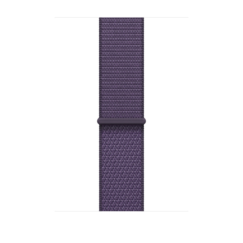 Apple Watch 49/46/45/44mm mlžně fialový provlékací sportovní řemínek