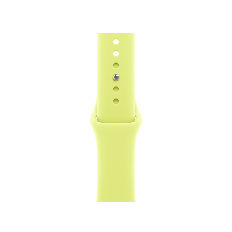Apple Watch 41/40/38mm neonově žlutý sportovní řemínek M/L