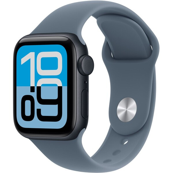 Apple Watch 41/40/38mm ocelově modrý sportovní řemínek M/L