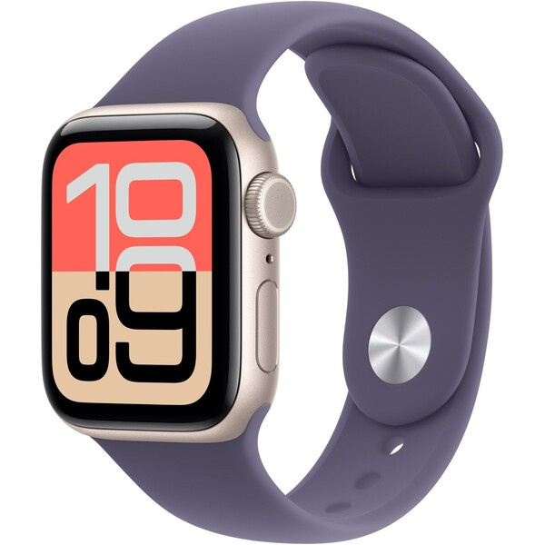 Apple Watch 41/40/38mm mlžně fialový sportovní řemínek M/L