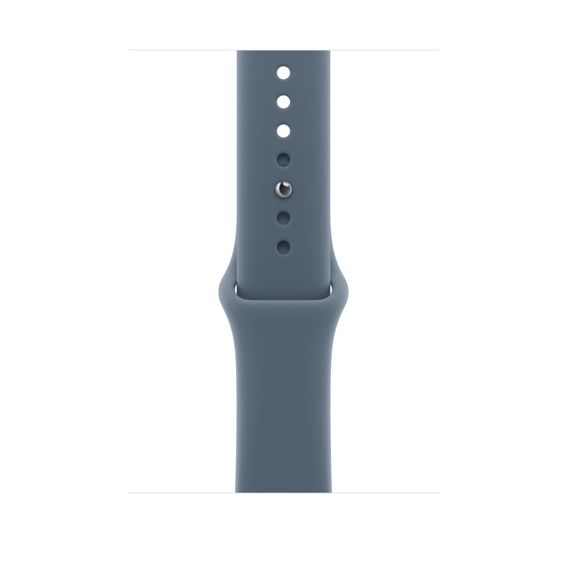 Apple Watch 49/46/45/44mm ocelově modrý sportovní řemínek S/M