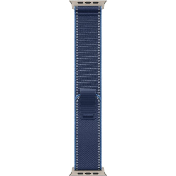 Apple Watch 49/46/45/44mm modrý/jasně modrý Trailový tah S/M přírodní titan