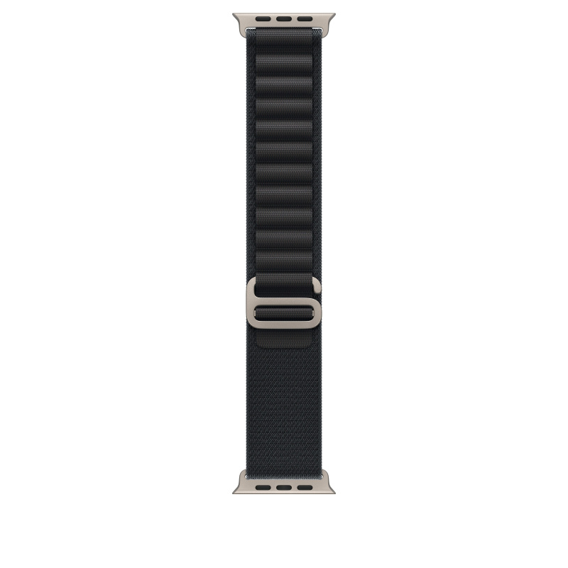 Apple Watch 49/46/45/44mm černý Alpský tah malý přírodní titan