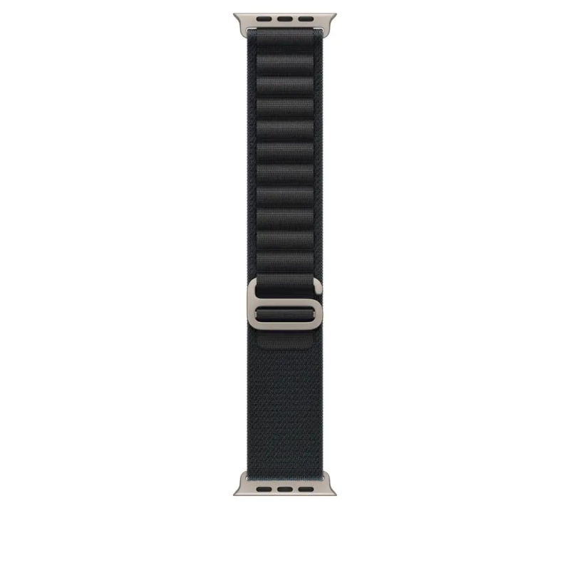 Apple Watch 49/46/45/44mm černý Alpský tah malý přírodní titan