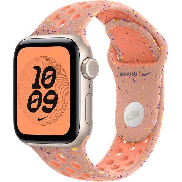 Apple Watch 41/40/38mm Alpenglow Pink sportovní řemínek Nike M/L