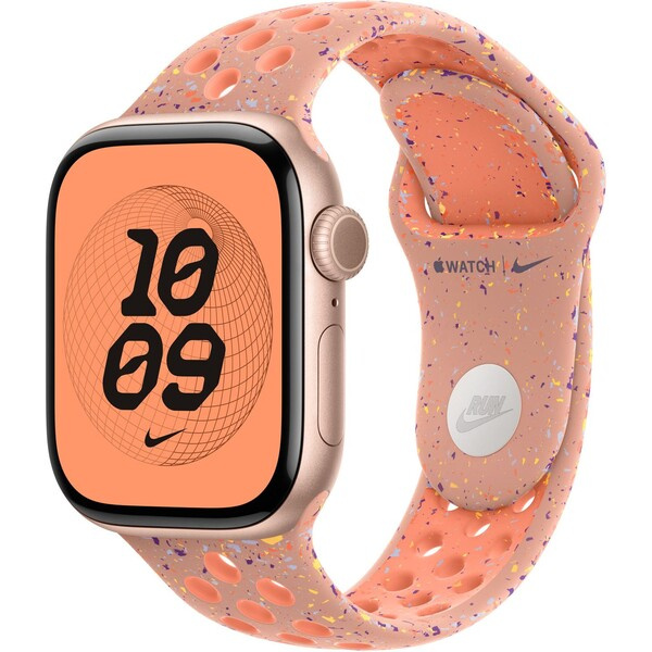 Apple Watch 42/41/40/38mm Alpenglow Pink sportovní řemínek Nike S/M