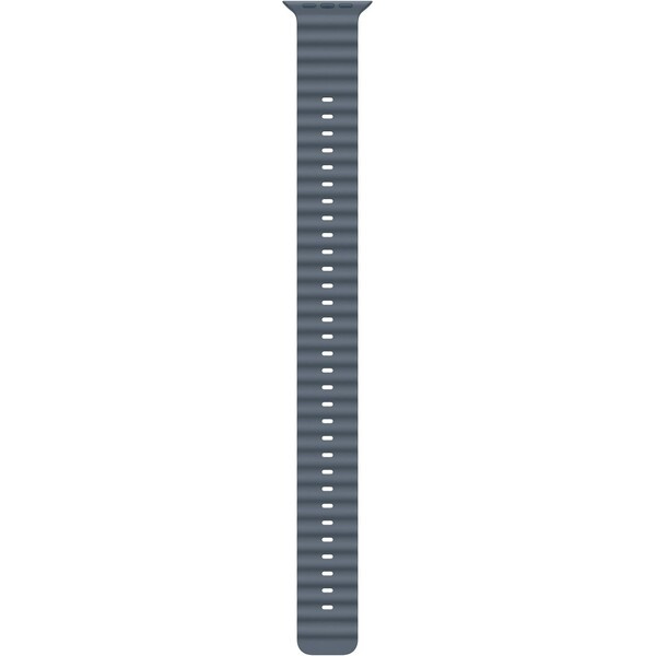 Apple Watch 49/46/45/44mm ocelově modré prodloužení Oceánského řemínku černý titan