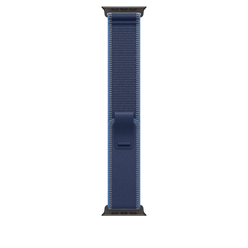 Apple Watch 49/46/45/44mm modrý/jasně modrý Trailový tah S/M černý titan
